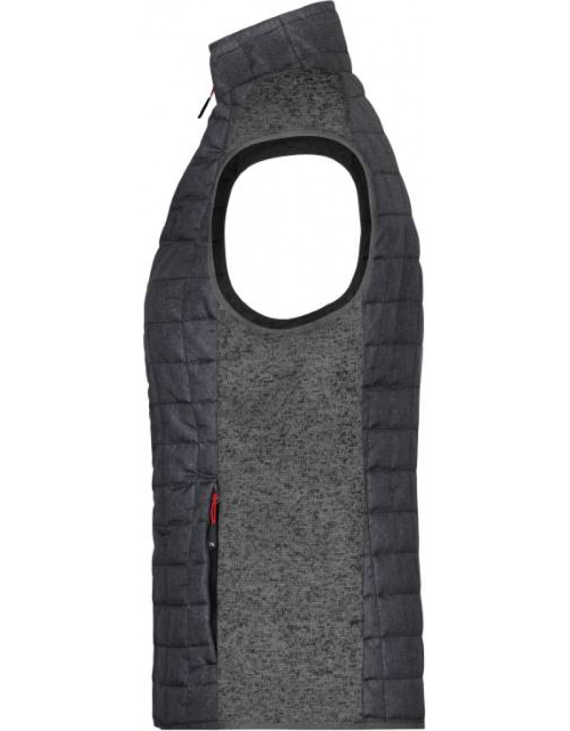 Vestă hibridă tricotată pentru femei